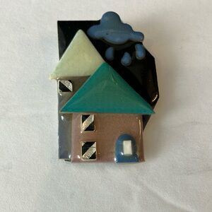 Vintage House Pins by Lucinda. Preowned